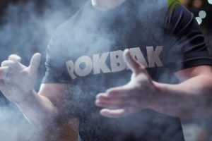 Rokbak tshirt with dust