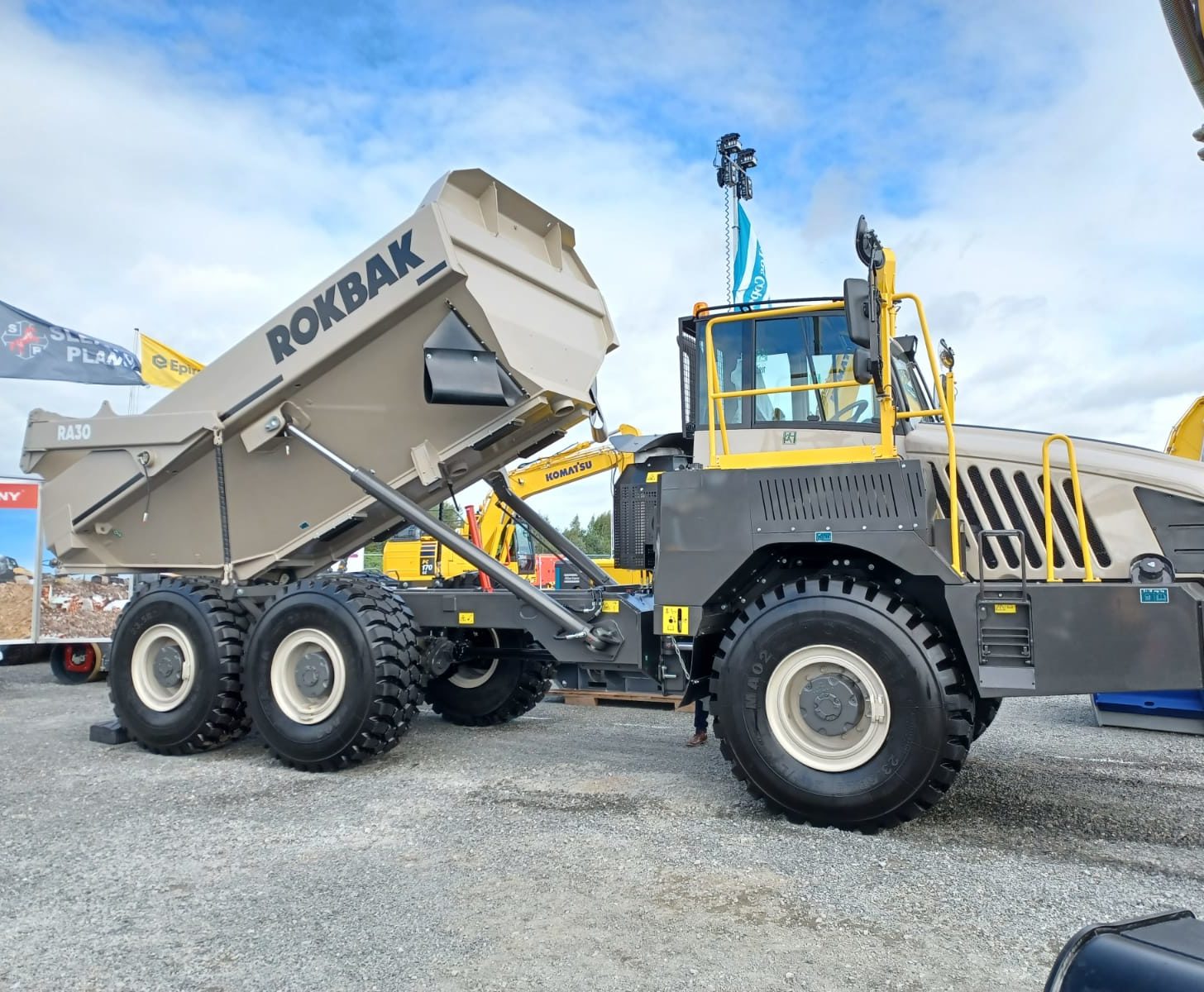 Ready to rok: Rokbak articulated haulers make first public appearance ...